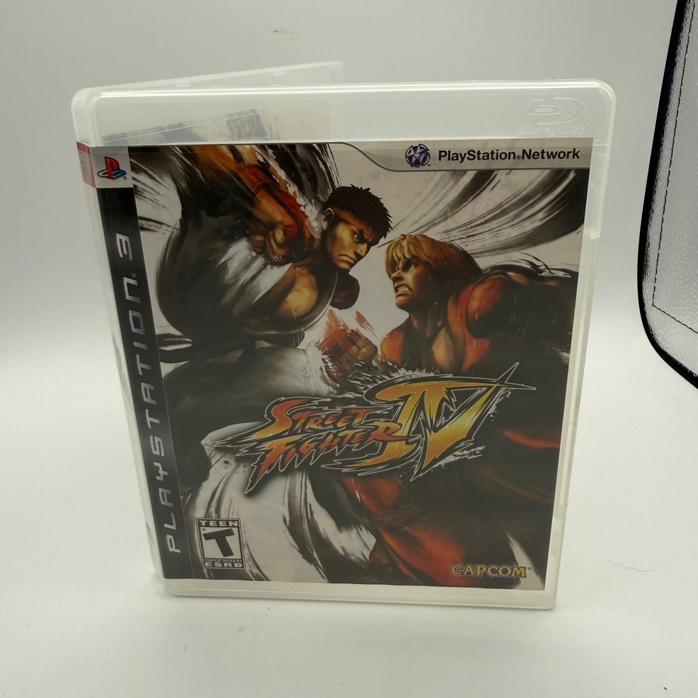 Capcom Street Fighter IV PS3 N/A Multi Excellent Fighting Game Blu-ray Disc